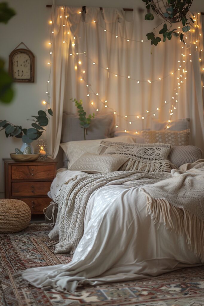 29 Gypsy Boho Bedroom Ideas for a Whimsical Retreat 9 Tranquil Gypsy Boho Oasis