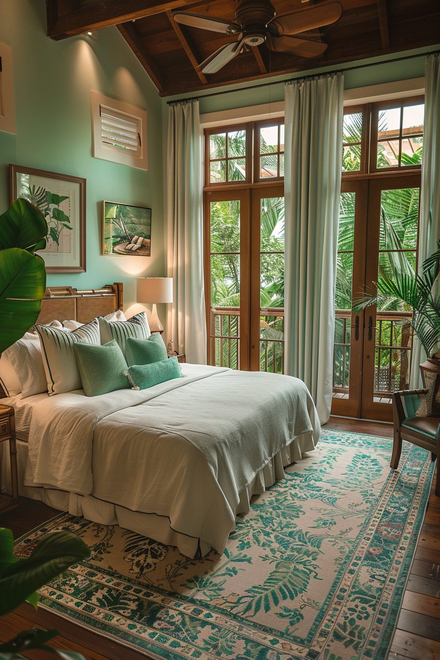 29 Tropical Bedroom Ideas: Bring The Lush, Relaxing Vibes Of The ...