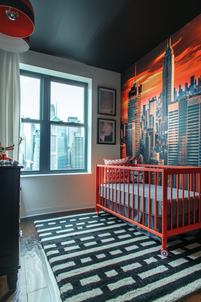 29 Nursery Room Ideas to Inspire Your Baby's First Space 24 Urban Loft Nursery