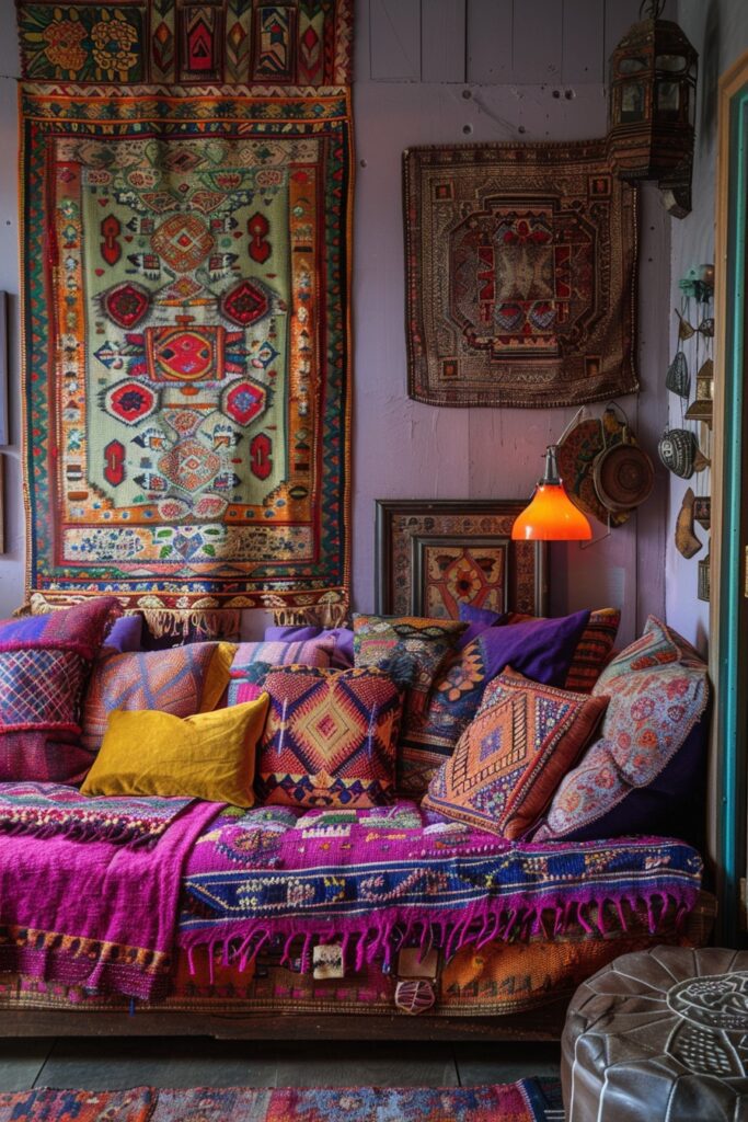 29 Bedroom Ideas for Couples to Personalize Your Space Together 8 Vibrant Bohemian Bedroom