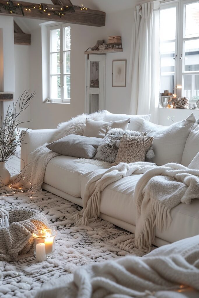 29 Scandinavian Interior Ideas to Bring Nordic Charm to Any Room 15 Winter White Scandinavian