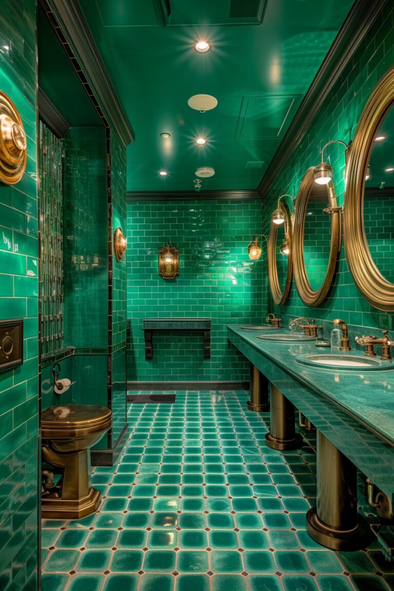 29 Green Bathroom Decor Ideas For A Fresh And Natural Look