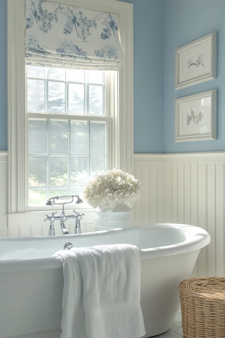 29 Blue Bathroom Decor Ideas To Create A Cool And Peaceful Atmosphere