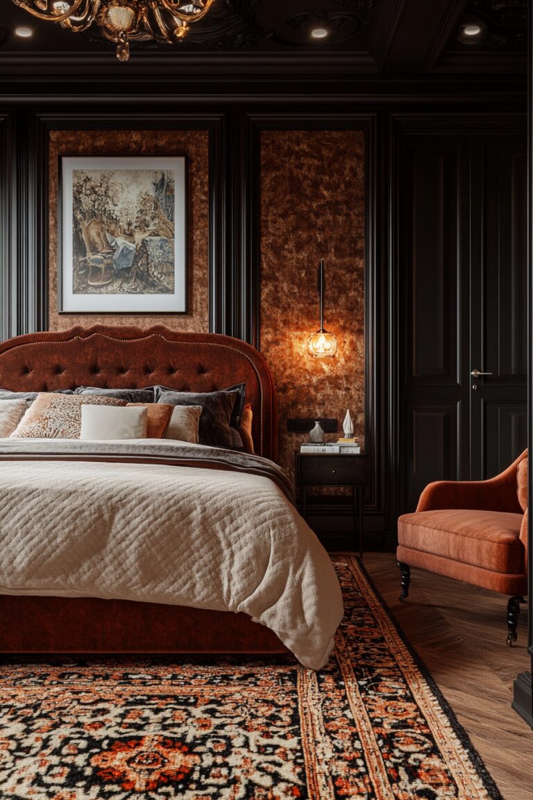 29 Vintage Modern Bedroom Ideas That Bring Nostalgia And Modernity ...