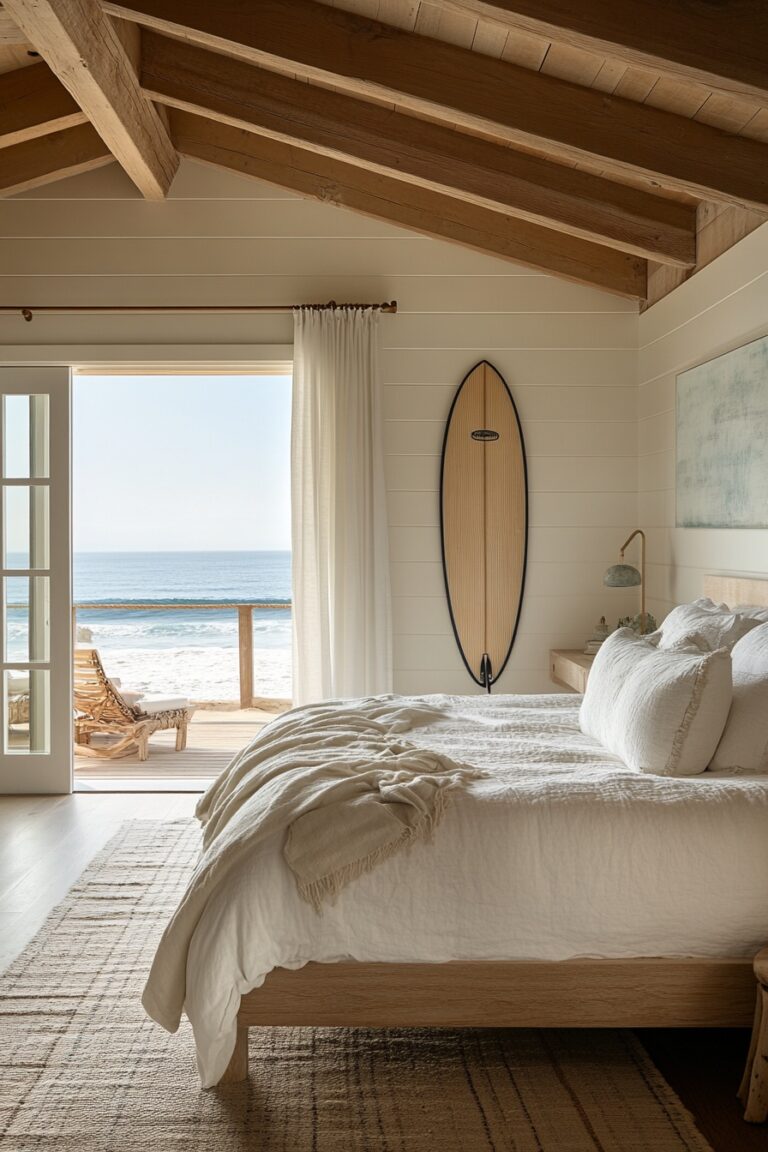 29 Coastal Farmhouse Bedroom Ideas For Dreamy Seaside Vibes
