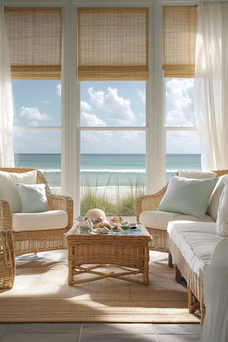 View of 29 Coastal Farmhouse Decor Ideas To Transform Your Space Into A Coastal ...