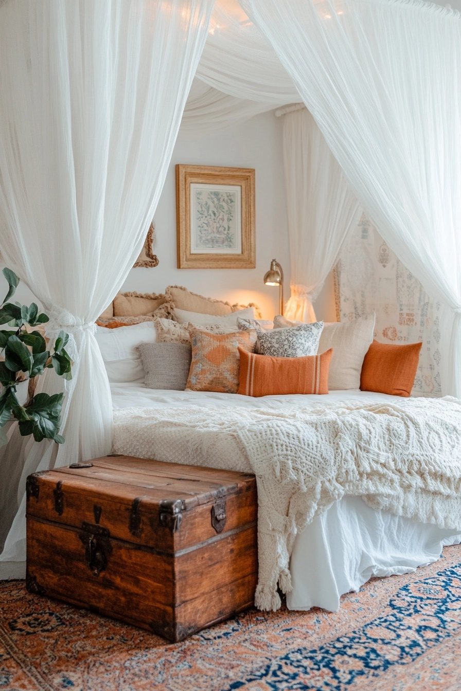 29 Vintage Modern Bedroom Ideas That Bring Nostalgia And Modernity ...