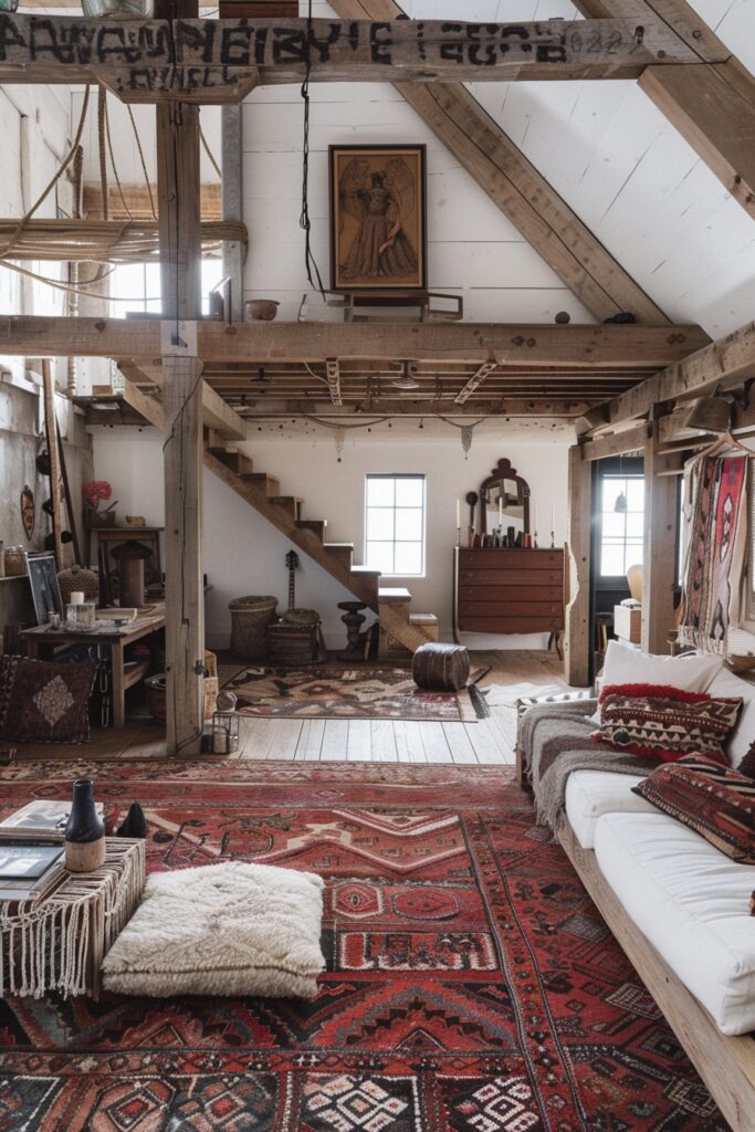 29 Rustic Boho Witchy Bedroom Ideas to Create an Enchanting Retreat 6 Boho Witch’s Loft