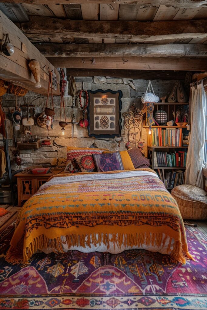 29 Rustic Boho Witchy Bedroom Ideas to Create an Enchanting Retreat 21 Charm Weaver’s Cove