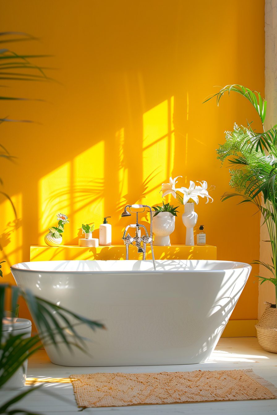 29 Yellow Bathroom Decor Ideas To Add A Splash Of Sunshine
