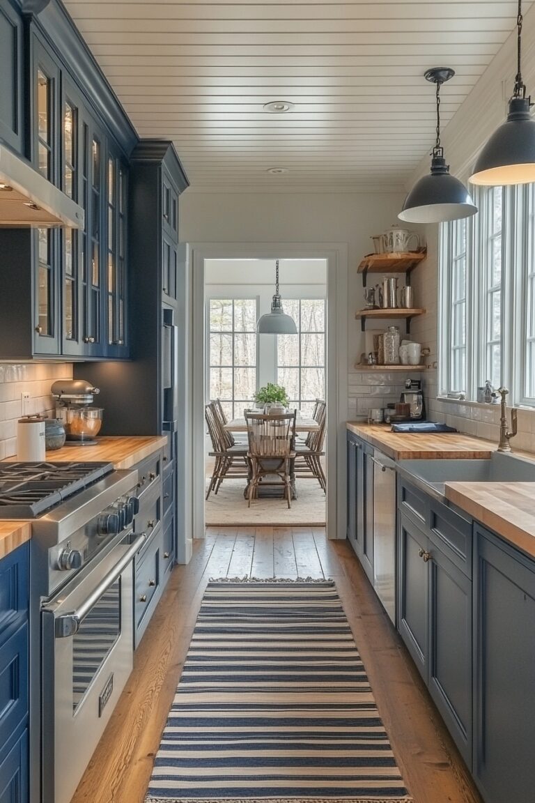 29 Coastal Farmhouse Kitchen Ideas That Combine Beach Vibes With Rustic ...