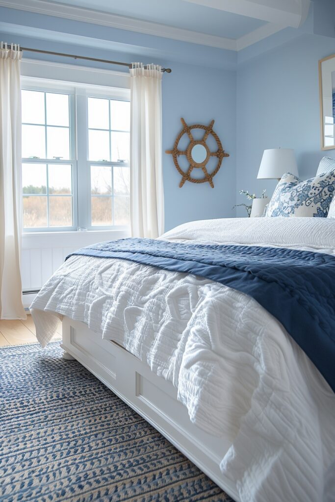 29 Guest Room Ideas for Small Rooms with Clever Space-Saving Solutions 8 Coastal Serenity in Small Spaces