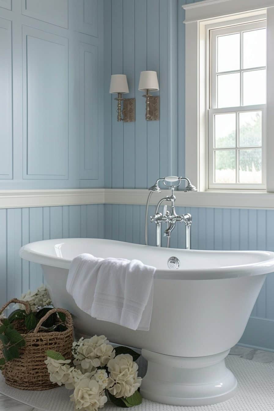 29 Blue Bathroom Decor Ideas To Create A Cool And Peaceful Atmosphere