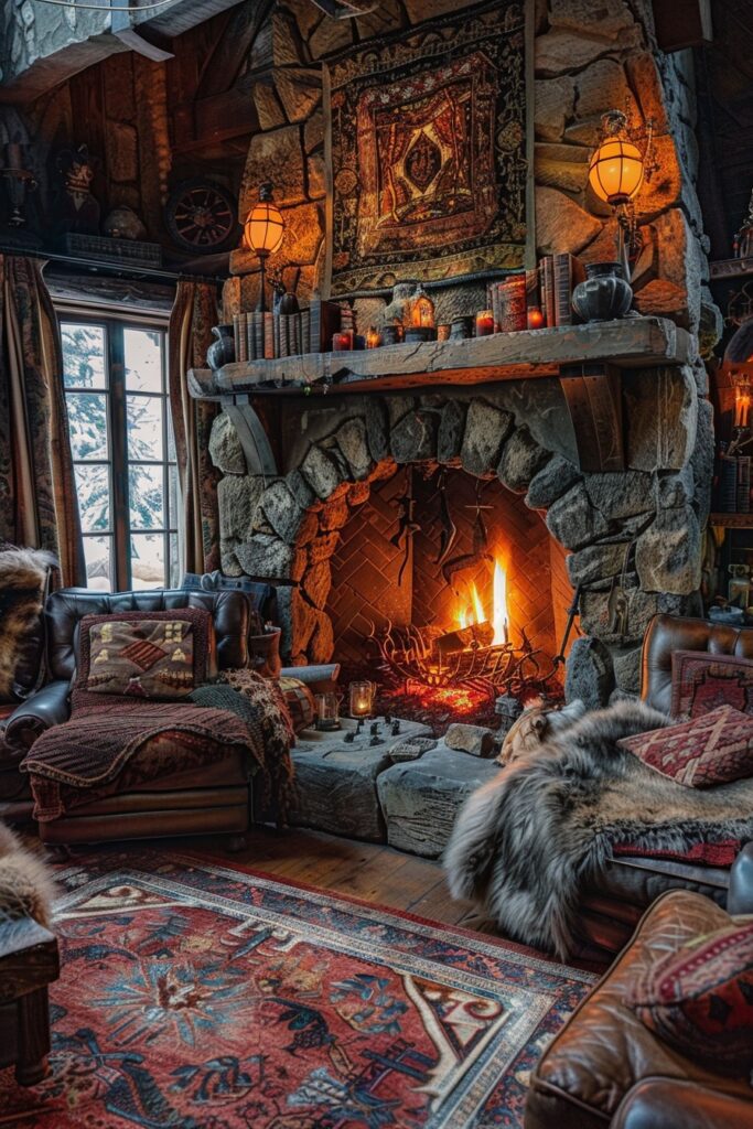 29 Rustic Boho Witchy Bedroom Ideas to Create an Enchanting Retreat 7 Enchanted Ember Retreat