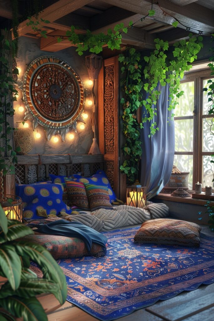 29 Rustic Boho Witchy Bedroom Ideas to Create an Enchanting Retreat 17 Ethereal Elements Sanctuary