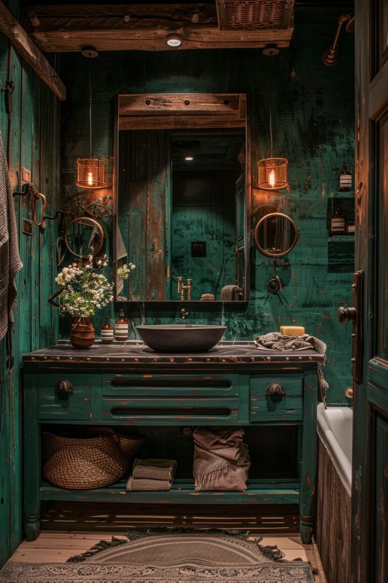 29 Green Bathroom Decor Ideas For A Fresh And Natural Look