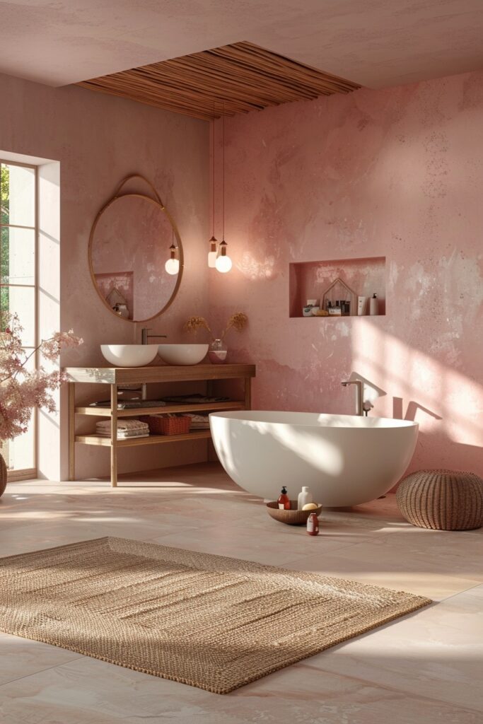 29 Pink Bathroom Decor Ideas for a Fun and Feminine Touch 14 Glamorous Pink Luxe