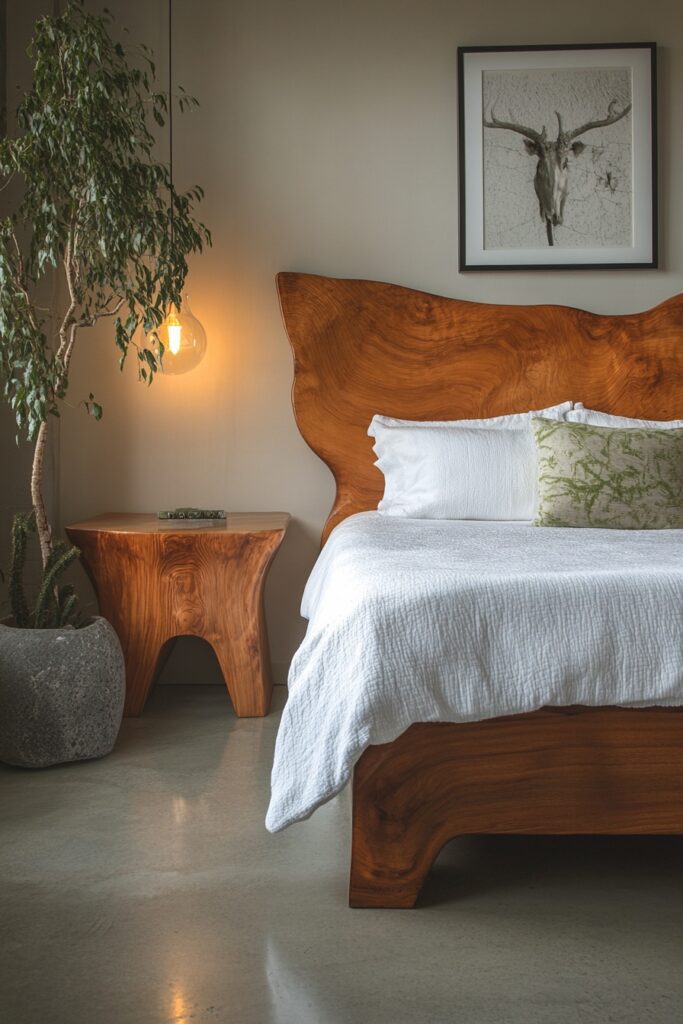 29 Organic Modern Bedroom Ideas with a Focus on Eco-Friendly Elegance 24 Green Living Bedroom