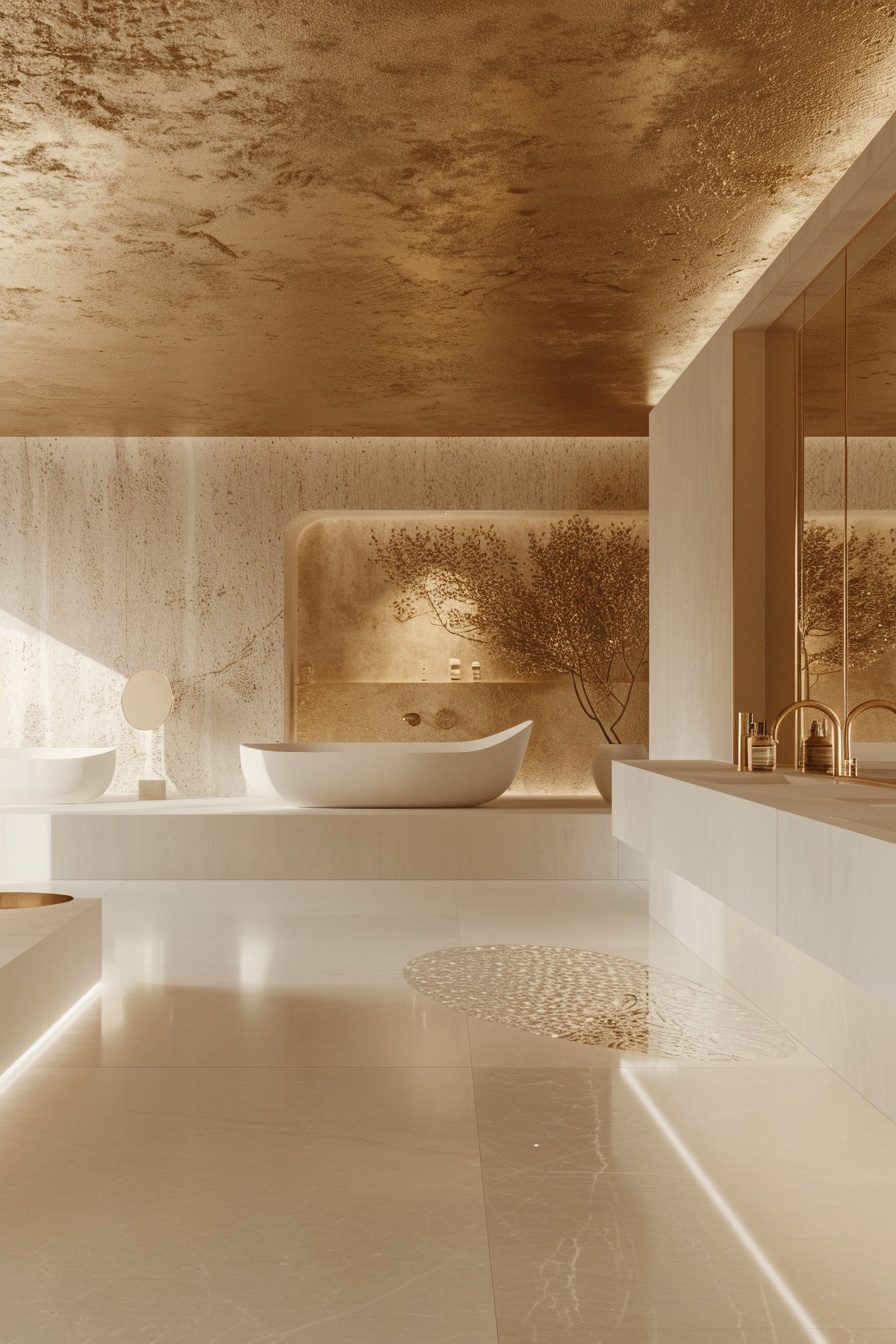 29 Gold Bathroom Decor Ideas To Create An Elegant Atmosphere