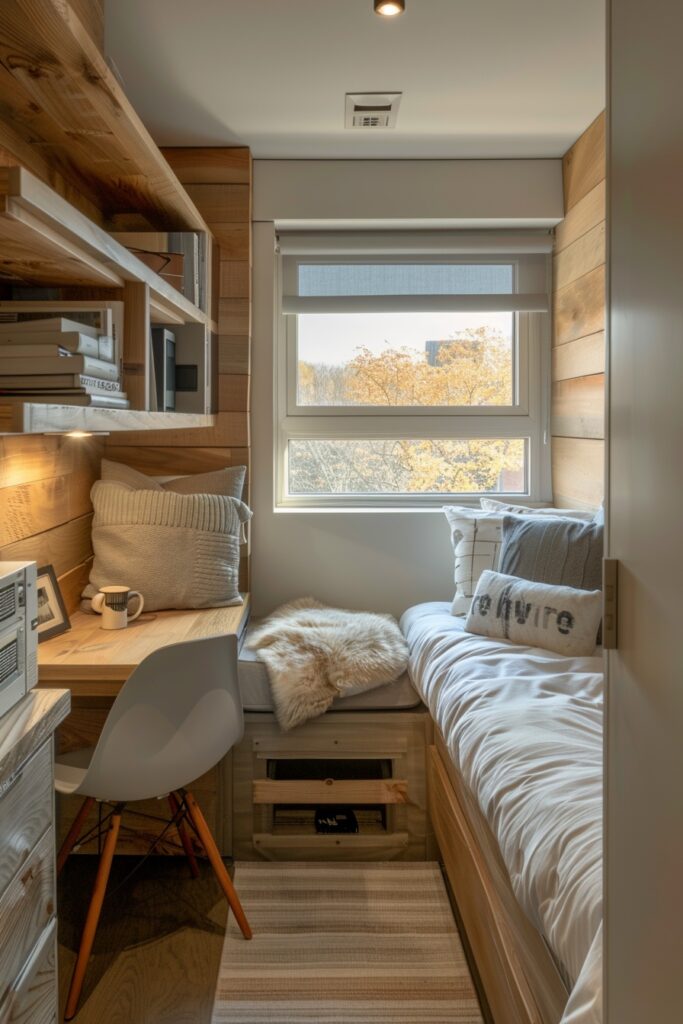 29 Guest Room Ideas for Small Rooms with Clever Space-Saving Solutions 19 Minimalist Layout for Small Rooms