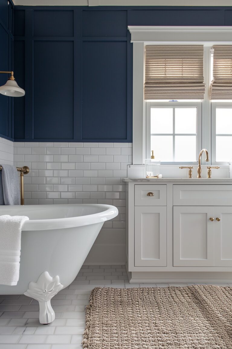 29 Blue Bathroom Decor Ideas To Create A Cool And Peaceful Atmosphere