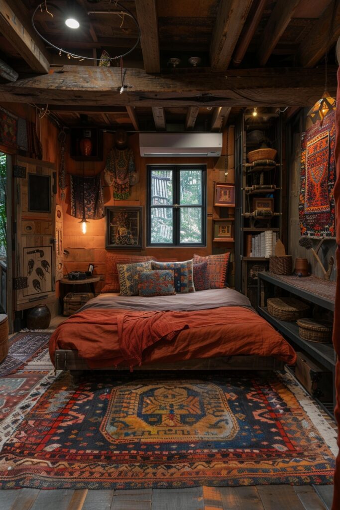 29 Rustic Boho Witchy Bedroom Ideas to Create an Enchanting Retreat 29 Pagan Enclave of Echoes