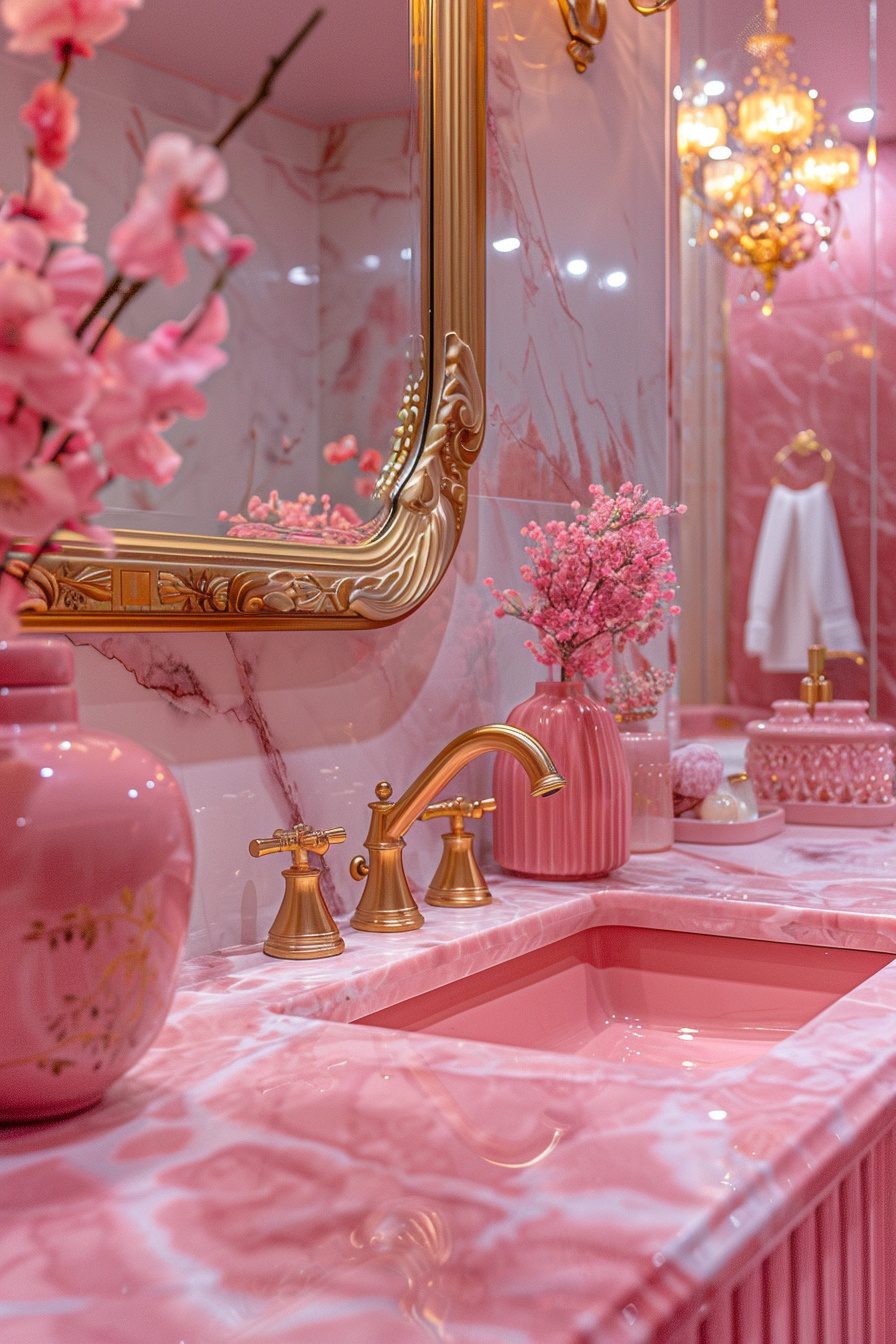 29 Pink Bathroom Decor Ideas For A Fun And Feminine Touch