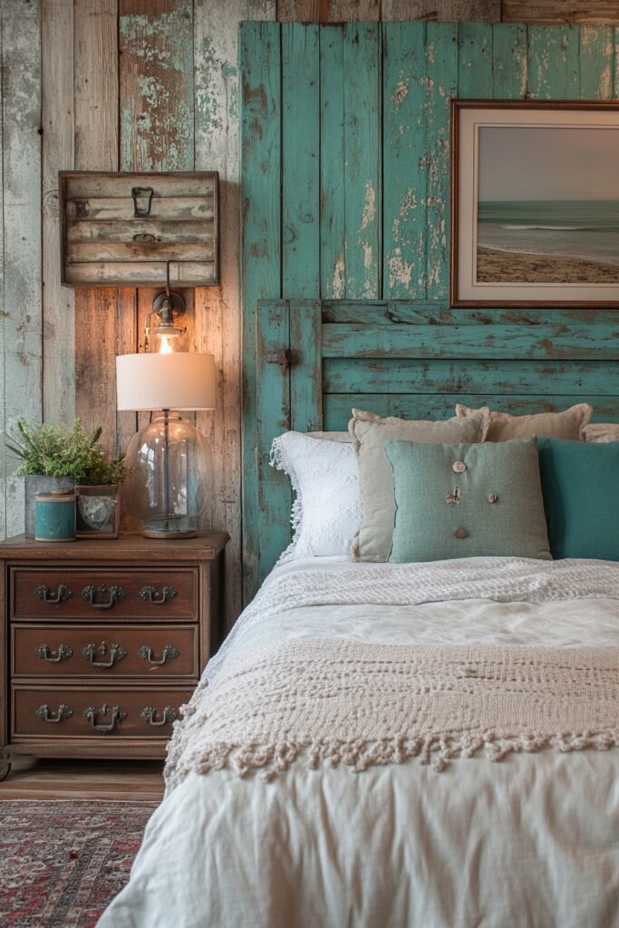 29 Organic Modern Bedroom Ideas with a Focus on Eco-Friendly Elegance 15 Recycled Chic Bedroom