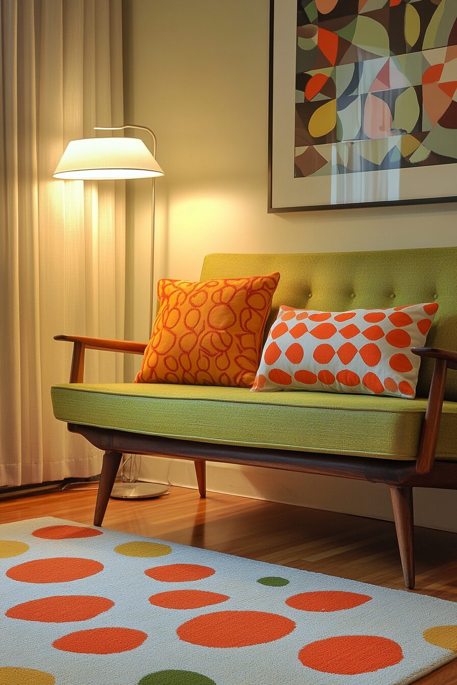 Illustration of Vintage-Inspired Apartment Interior Decorating Ideas