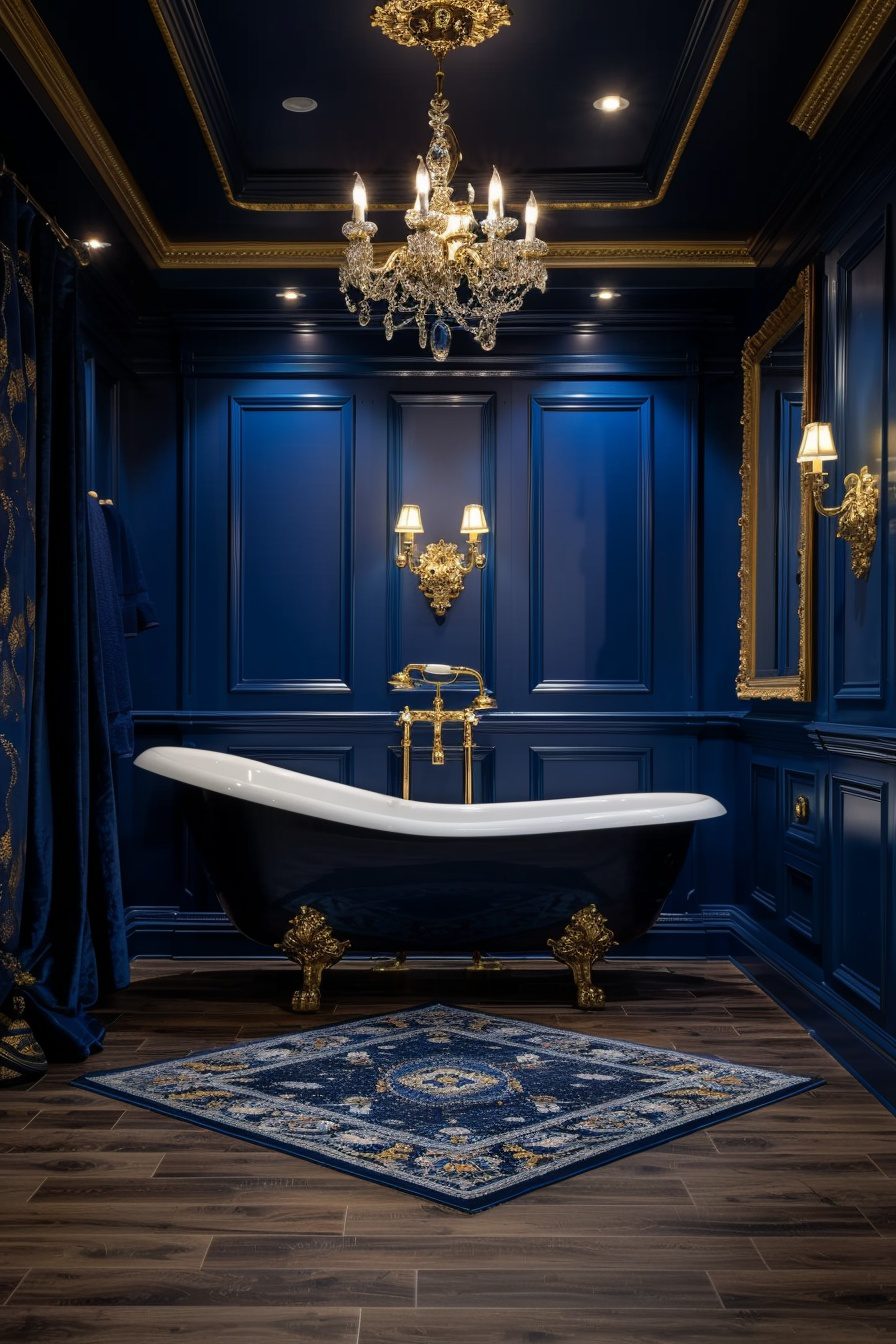 29 Blue Bathroom Decor Ideas To Create A Cool And Peaceful Atmosphere