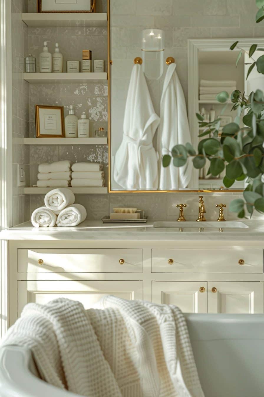29 Gold Bathroom Decor Ideas To Create An Elegant Atmosphere