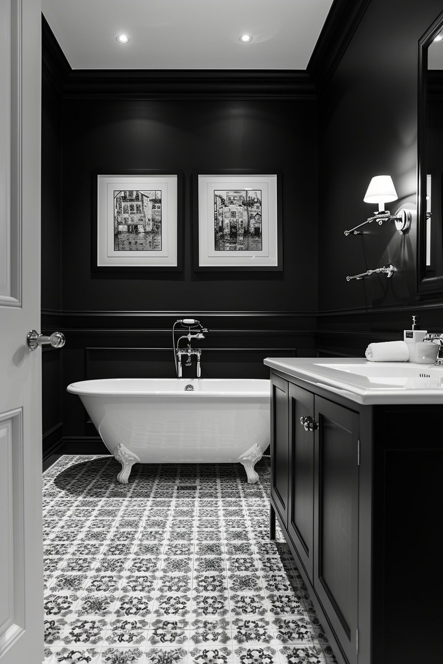 29 Black Bathroom Decor Ideas To Transform Your Space With Dark Elegance