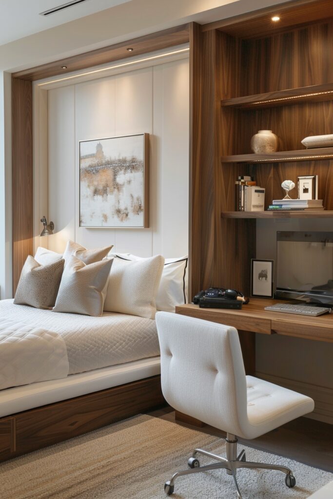 29 Guest Room Ideas for Small Rooms with Clever Space-Saving Solutions 2 Versatile Multifunctional Guest Rooms