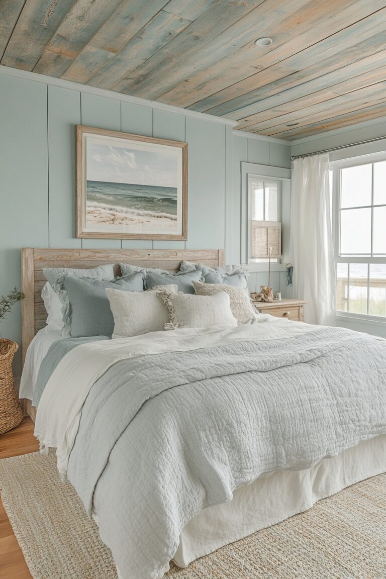 29 Coastal Farmhouse Bedroom Ideas For Dreamy Seaside Vibes