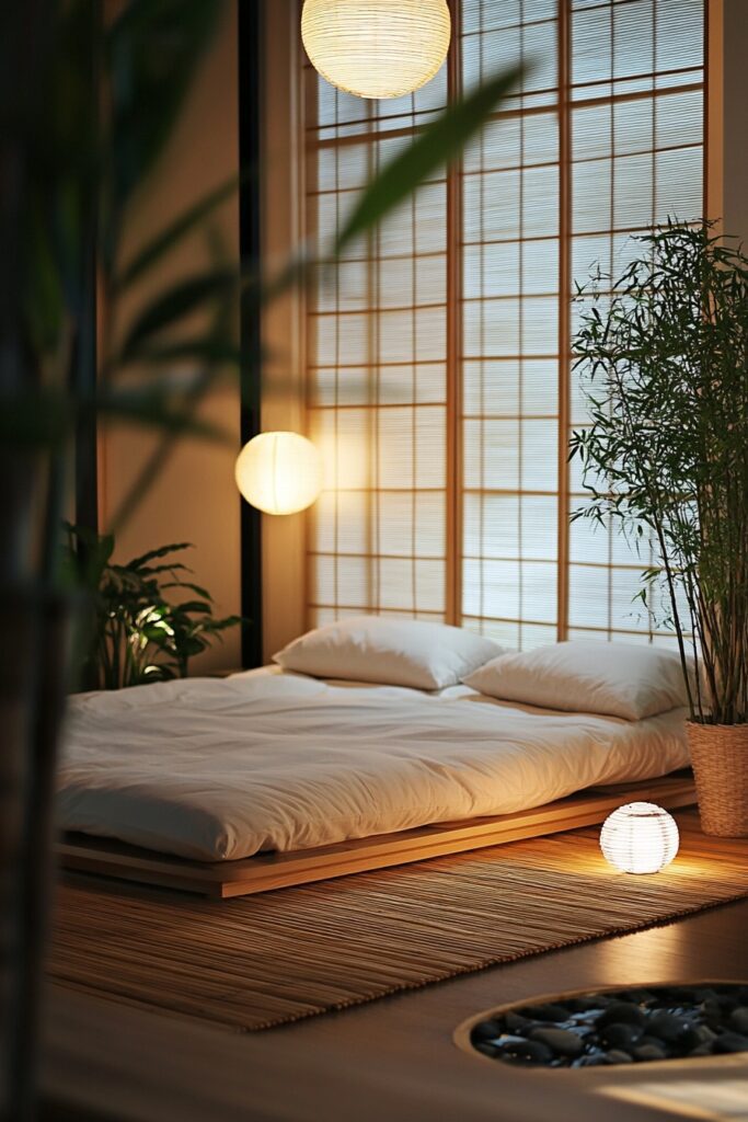 29 Organic Modern Bedroom Ideas with a Focus on Eco-Friendly Elegance 8 Zen Tranquil Space