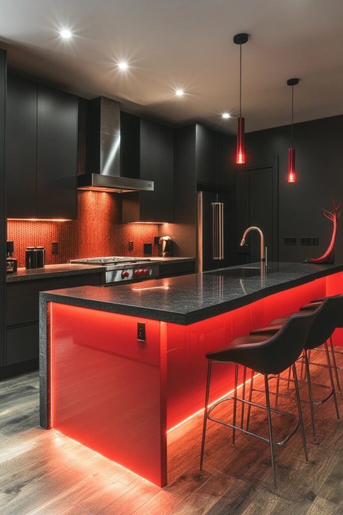 29 Kitchen Decorating Ideas to Bring Personality to Your Kitchen 6 Bold Contemporary Kitchen