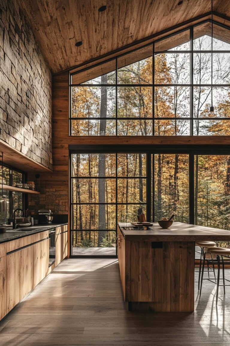 29 Rustic Modern Kitchen Ideas To Bring Natural Elements And Modern ...