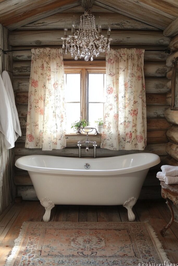 29 Small Log Cabin Interior Bathroom Ideas That Make the Most of Tiny Spaces 18 Chic Cabin Washroom