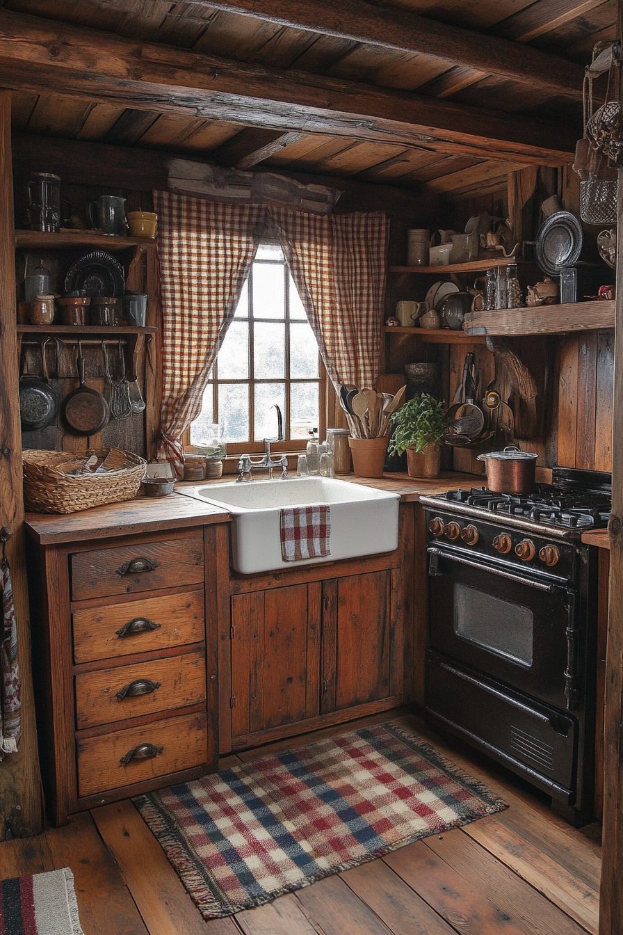 29 Small Cabin Interior Kitchen Ideas To Create A Charming Cooking Space