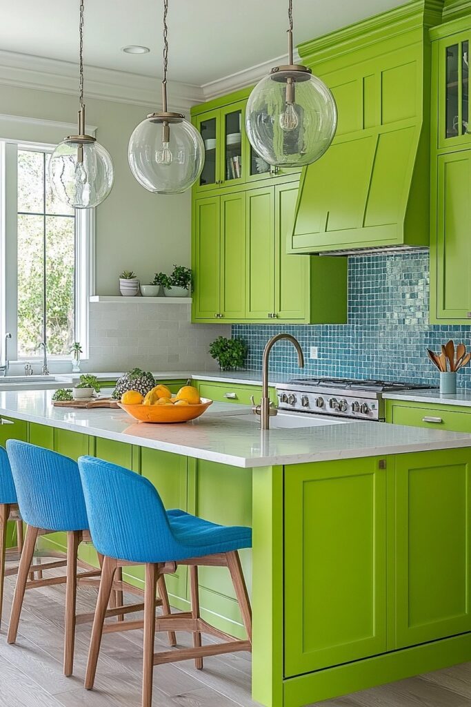 29 Kitchen Decorating Ideas to Bring Personality to Your Kitchen 16 Colorful Kitchen Pop