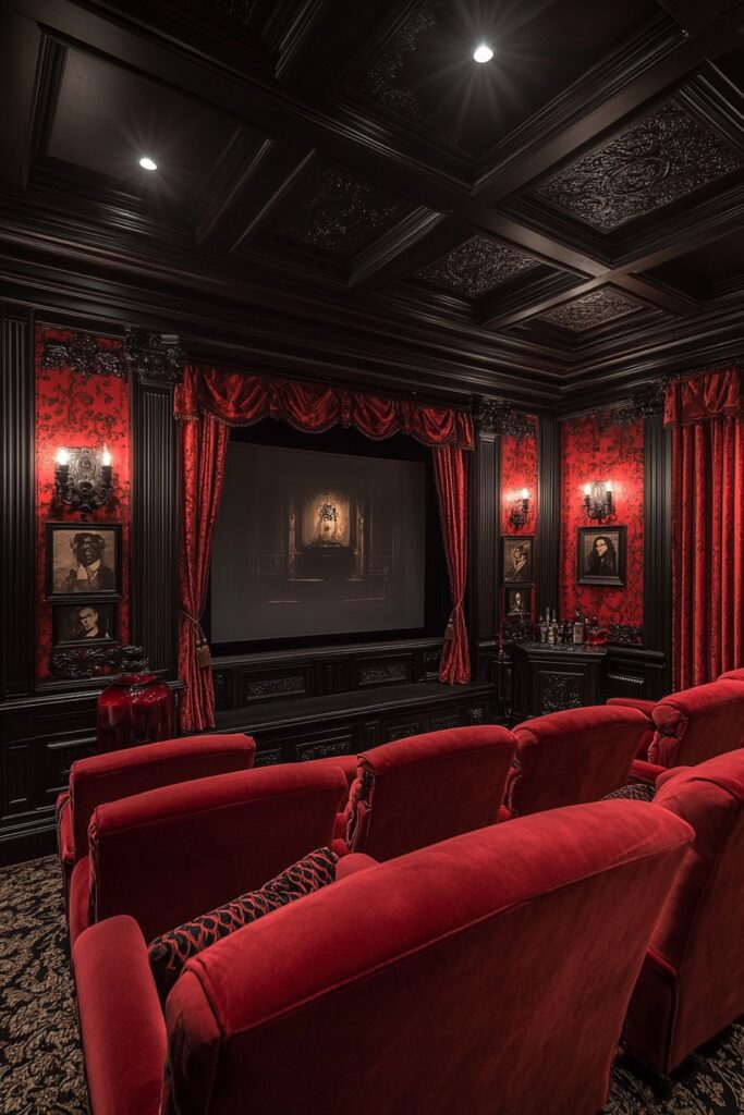 29 Western Gothic Vintage Ideas for a Unique and Stylish Atmosphere 6 Crimson Phantoms