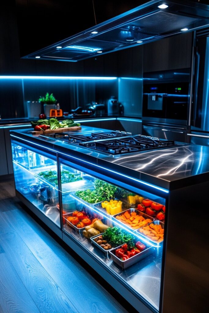 29 Kitchen Decorating Ideas to Bring Personality to Your Kitchen 12 Futuristic Kitchen