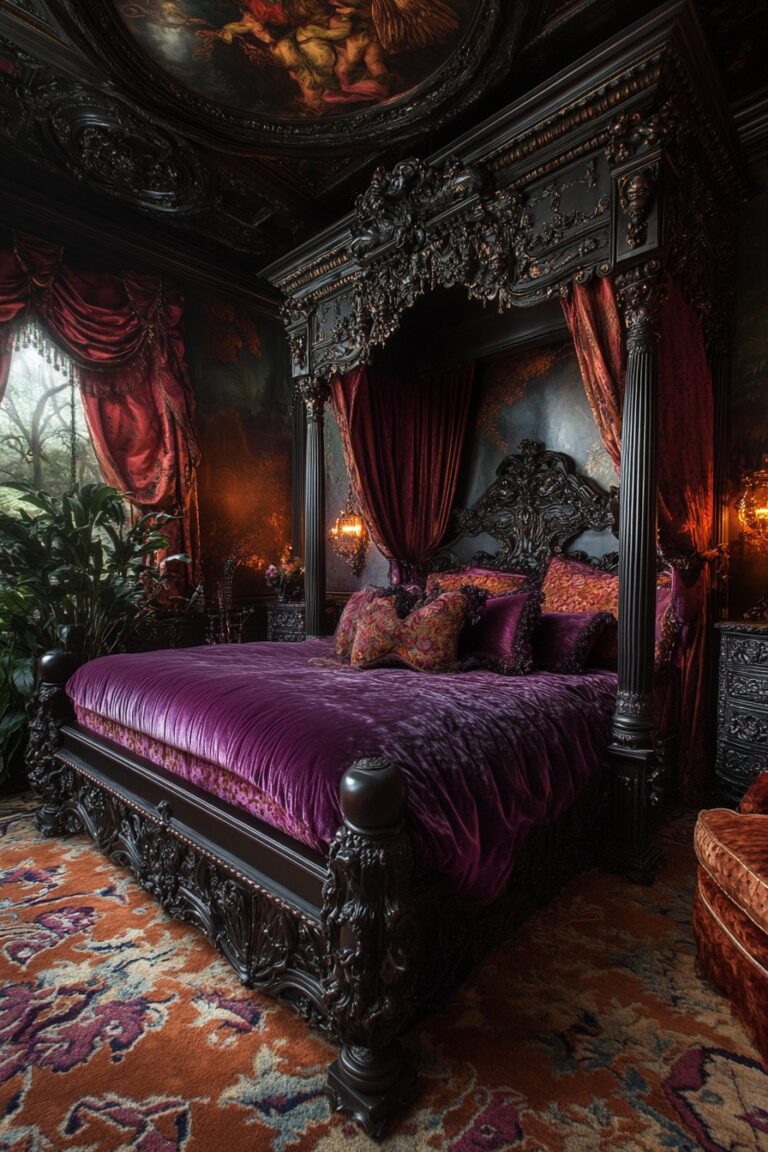 29 Western Gothic Decor Bedroom Ideas For A Unique And Edgy Atmosphere