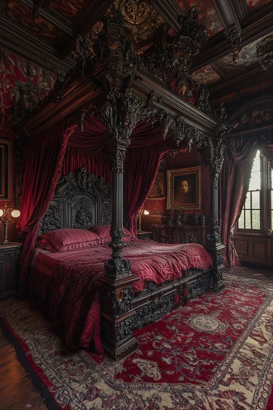 29 Western Gothic Decor Bedroom Ideas For A Unique And Edgy Atmosphere