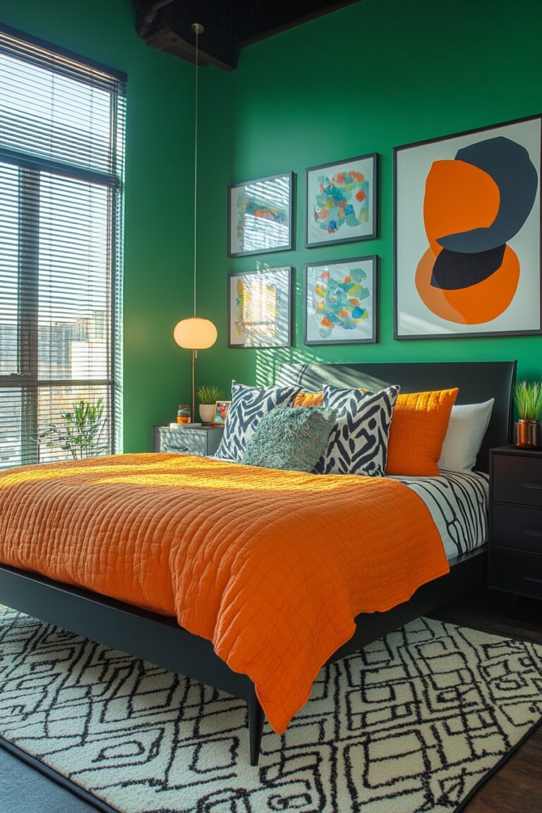 Kelly Green Bedroom Ideas