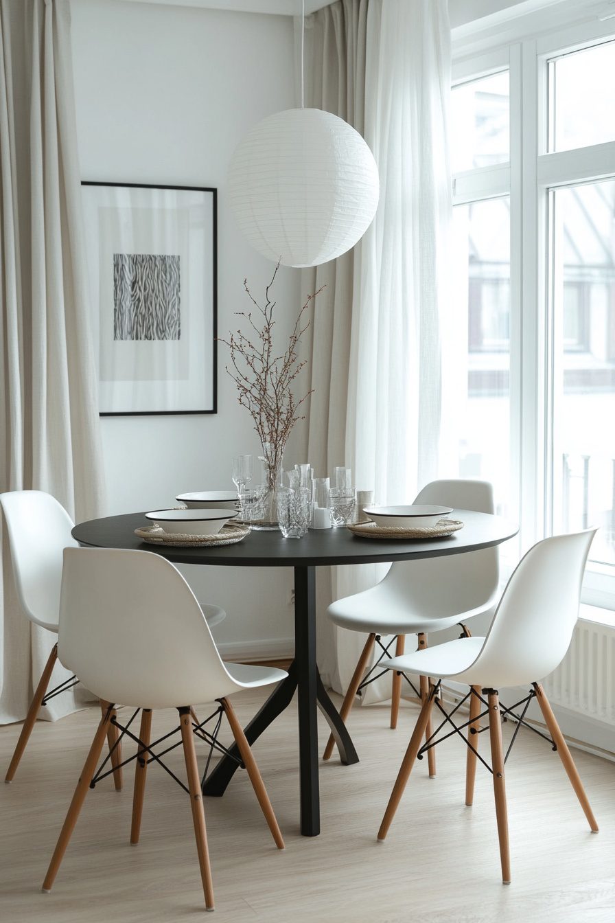 Curated visual reference: Gallery Detail: 29 Apartment Dining Area Ideas For A Contemporary And Elegant