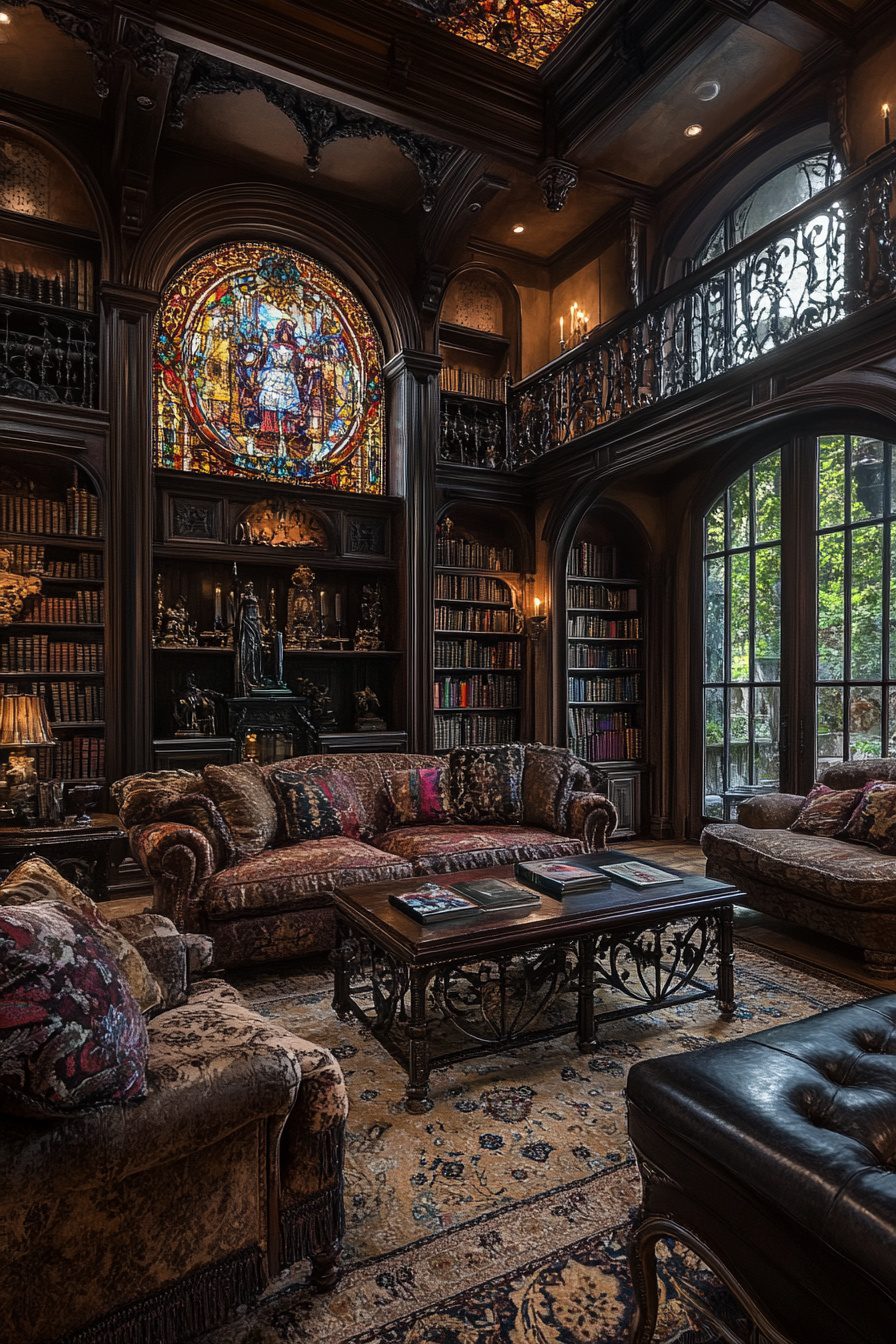 29 Western Gothic Living Room Ideas For A Stylish And Gothic-Inspired ...