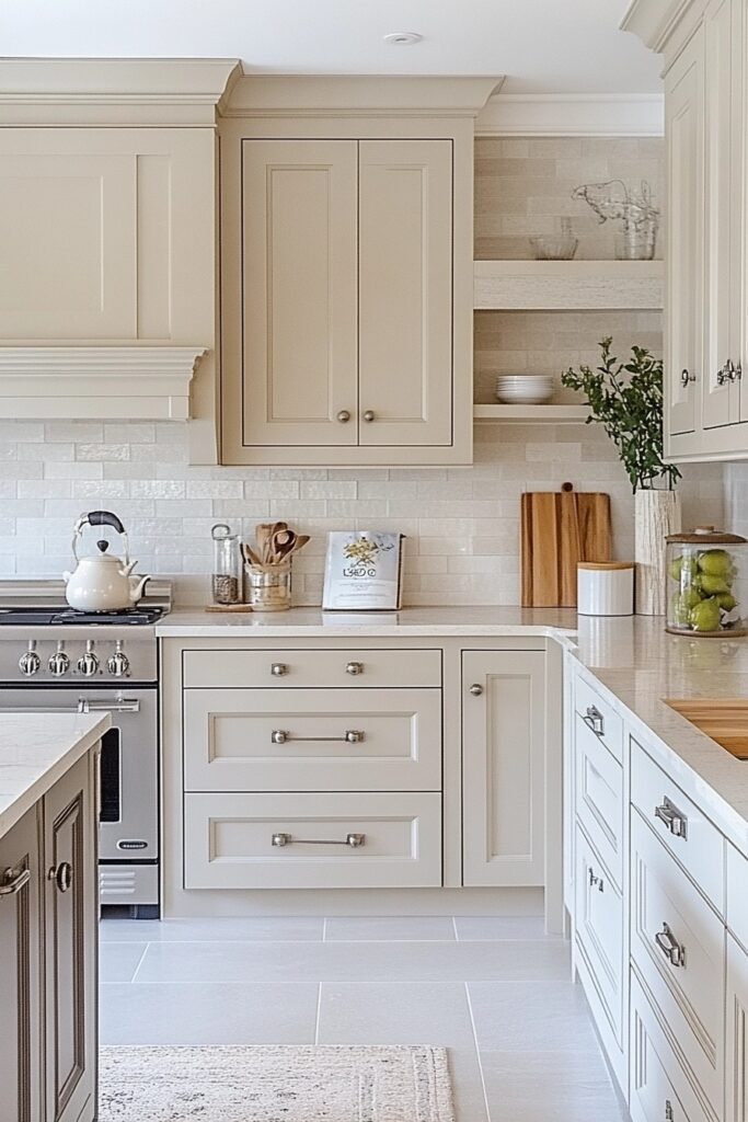 29 Kitchen Decorating Ideas to Bring Personality to Your Kitchen 27 Neutral Kitchen Palette