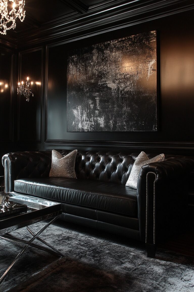 29 Western Gothic Living Room Ideas For A Stylish And Gothic-Inspired Atmosphere