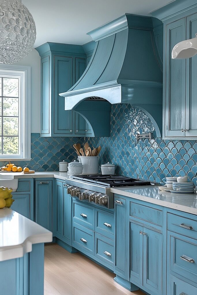 29 Kitchen Decorating Ideas to Bring Personality to Your Kitchen 23 Ocean-Themed Kitchen